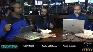 Pro Football Report with Andrew DiCecco & Adam Caplan | Garry Cobb