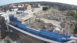 Westmead Hospital Redevelopment Nets Building Timelapse