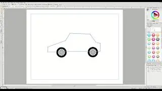 Drawing a Car in Serfi DrawPlus 2