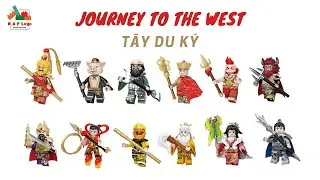 12 Minifigures JOURNEY TO THE WEST  | LEGO | Decool 30301 to 30312 | NAP Lego