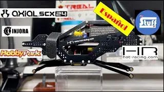 Mejoras Axial SCX24, HotRacing Chassis, Hobbypark Links, INJORA Motor/Trasmision, ESC (Ep 2) Español