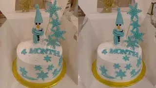 Winter special 4 month baby cake by cooking with meerab style 👍💯