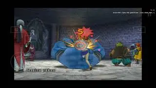 Dragon quest 8 [AetherSX2] walkthrough part 43 - boss 9 red horn & blue fang