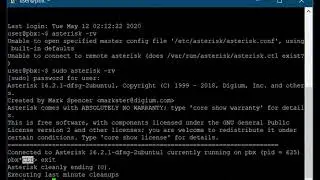 Краткое повторение работы с Asterisk на виртуальной машине