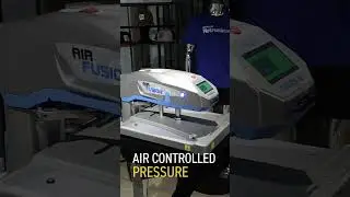 Air-Powered for Effortless Operation. The Hotronix Air Fusion IQ, Ultimate Print Goals #heatpress