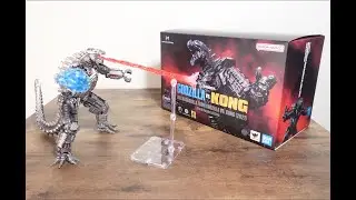 S.H. Monsterarts MechaGodzilla Final Battle Edition из Godzilla VS Kong 2021: распаковка и обзоры