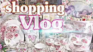 FLOWER🌸DAY SHOPPING VLOG a huge floral country style, flower and antique design goods and more