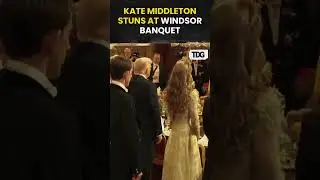 #watch | Kate Middleton Stuns at Windsor State Dinner for President Trump | #shorts