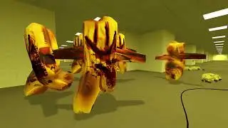 База M.E.G vs Сущности backrooms  в гаррис мод Garry's mod