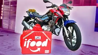 MINHA PRIMEIRA ENTREGA NO IFOOD *deu ruim*