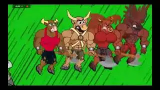 flying bull vs man sumo finger family