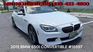 Unleash the Power of the Road: 2015 BMW 650i Convertible | Mint Motors in Fort Myers, FL