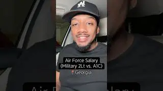 Military O1 vs E3 Air Force Pay #military #fyp #airforce #spaceforce #militarypay #vlogginvet