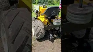 cub cadet 102 pulling tractor walk around