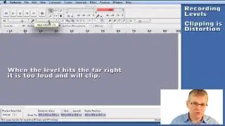 7 How to Set Input Levels - Video Guide to Audacity