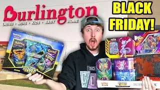 HUGE BLACK FRIDAY SHOPPING HAUL OF POKEMON CARDS! Opening $10 Target Tins and Searching For Deals