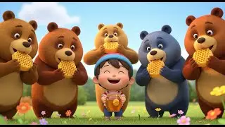 Contando Osos con Dulce Miel | Mejores Rimas Infantiles y Canciones para Ni&ntilde;os