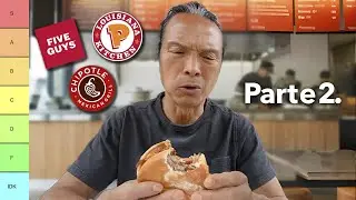 Pap&aacute; Iron Chef Prueba Comida R&aacute;pida POR PRIMERA VEZ 🍔🍟 (Parte 2)