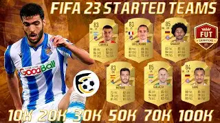 FIFA 23 BEST STARTED ULTIMATE TEAMS! FIFA 23 10K 20K 30K 50K 70K 100K SQUAD BUILDER WITH AI! #3