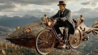 Retro-Futuristic Flight | Inside a Legendary Steampunk Sky Machine in 4K