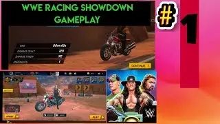 The New Game of wwe Racing Showdown Gameplay and review