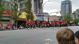 RCMP E Division Pipe Band Canada Day 2018 North Vancouver