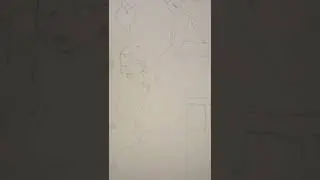 How to draw a mother bathing her children #drawing