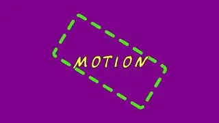 motion handwriting effect