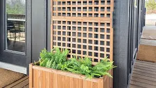 I Built This Garden Planter in One Day 😱 Yaheetech Trellis Planter Assembly