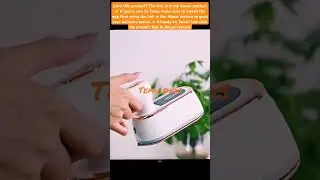 ✨ Portable Steamer Iron &ndash; Wrinkle-Free Clothes in Seconds!#temufinds #gadgets #shorts