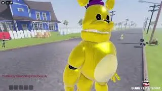 Aquino juega el Hello neighbor con fredbear en Roblox XDDDD