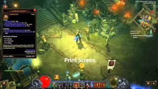How to take a screenshot with item stats in Diablo 3: Reaper of Souls
