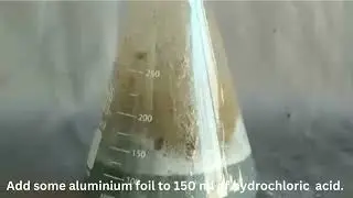 Making Aluminium Chloride  (AlCl₃)