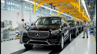 How Mercedes‑Maybach GLS 800 Are Manufactured | Inside German Luxury Car Factory (Full Process)