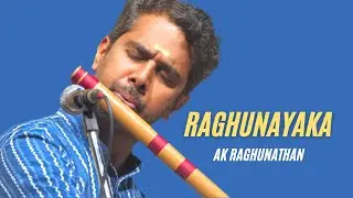Raghunayaka | AK Raghunathan | Hamsadhwani | Tyagaraja Kriti | Flute | Carnatic Music