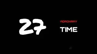 ADRONRAY - Time (Lyric Video, 2026)