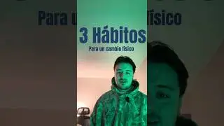 Para tener cambios f&iacute;sicos, primero tenemos que cambiar nuestros h&aacute;bitos! ☝🏼 #lifestyle #motivation
