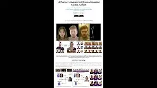 URAvatar: Universal Relightable Gaussian Codec Avatars (2410, Meta)