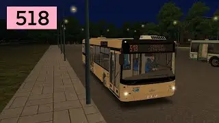 Автобус №518 Станция Солнечная - Метро Юго-Западная