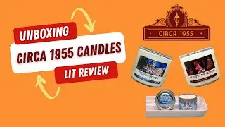 📦 Unboxing + 🔥 Lit Review | Circa 1955 Disney Candles ~ 4 Scents ~ Haunted Mansion, Pirates, & More!
