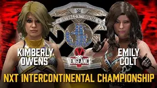 Kimberly Owens vs Emily Colt | NXT Takeover Vengeance Day | Universe Mode | WWE 2K24