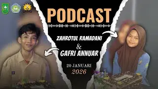 PODCAST SHOW CALON KETUA OSIS  & WAKIL KETUA OSIS KANDIDAT 02 PERIODE 2026/2027