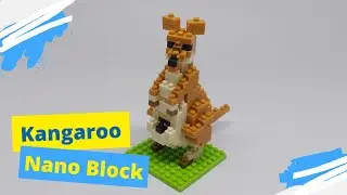 Kangaroo with Tutorial | animal | Nano Blocks | Petit Block #build #blocks #bricks #lego