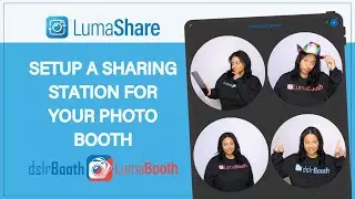 Настройте станцию ​​обмена фотографиями для вашей фотобудки