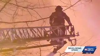 Two people trapped in Jackson house fire die