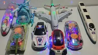Transparent Gear Light Train/Helicopter/Airbus A380/Train/Army Tank/Police Car/clarity Car/09 Future