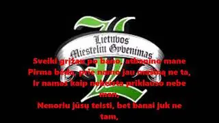 LMG LT Himnas! Su žodžiais lyrics