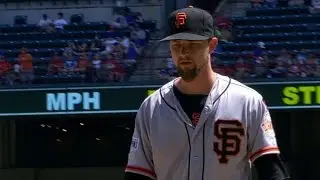 SF@TEX: Leake fans five over 6 1/3 of two-run ball