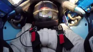 Danny Thompson 402mph Run Steering Wheel Cam (Speed Week 2016)