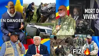 FTSHISEKEDI ENTRE LA VIE ET LA MORT ACCIDENT À KANANGA NANGAA AVANCE À FIZI, TRUMP,JKK,UVIRA 27.1.26